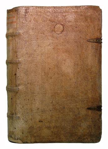 LAW  SARCERIUS, ERASMUS. Ein Buch vom heiligen Ehestande, und von Ehesachen.  1553